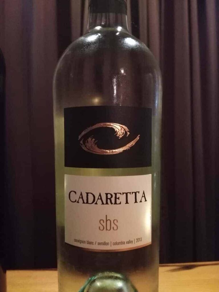 Cadaretta 2013 “Sbs” Sauvignon Blanc, Columbia Valley