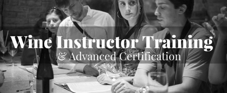 wine instructor training