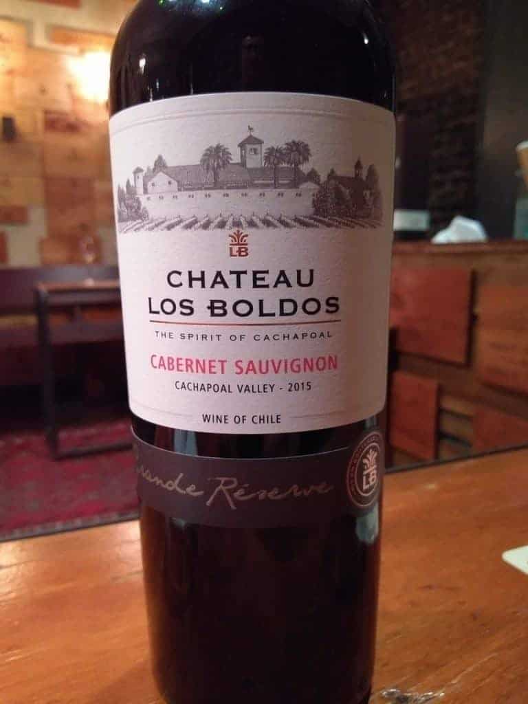 Chateau Los Boldos 2015 Grande Reserve Cabernet Sauvignon