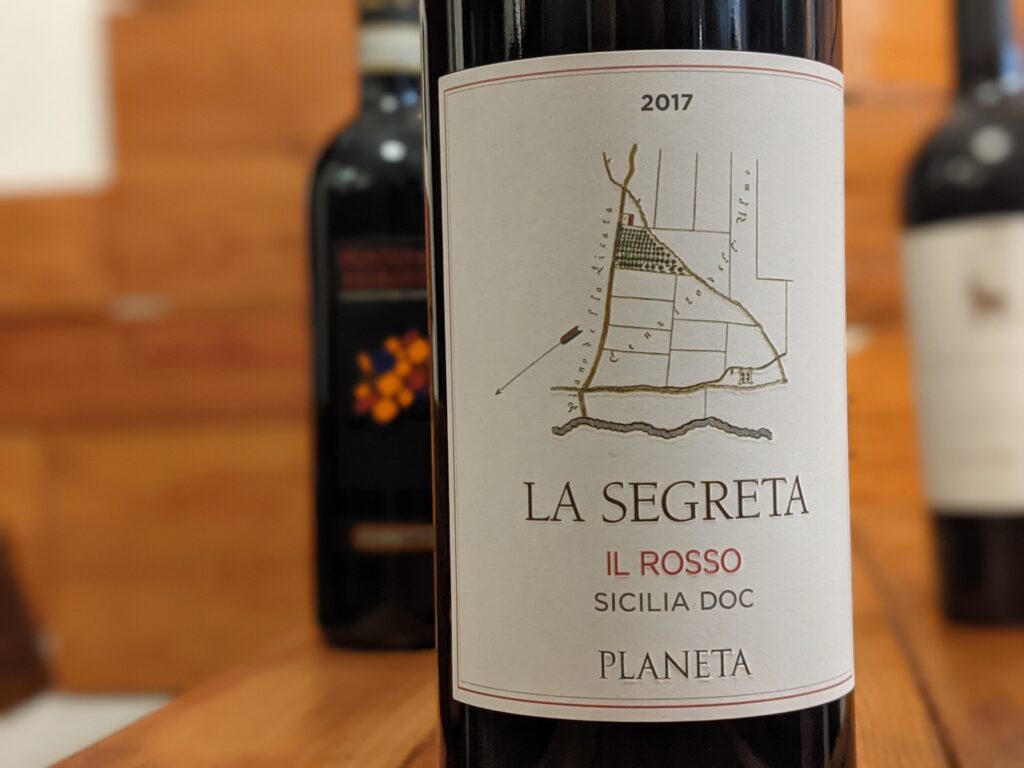 Bottle Of Sicilian Wine