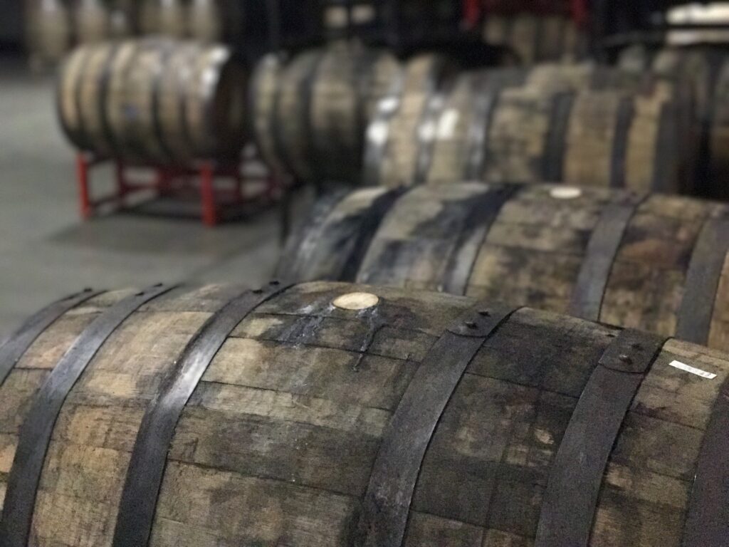 Bourbon Whiskey Barrels