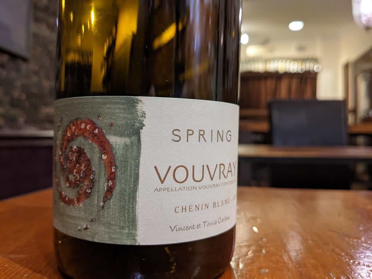 Tania And Vincent Careme Spring Vouvray 2019