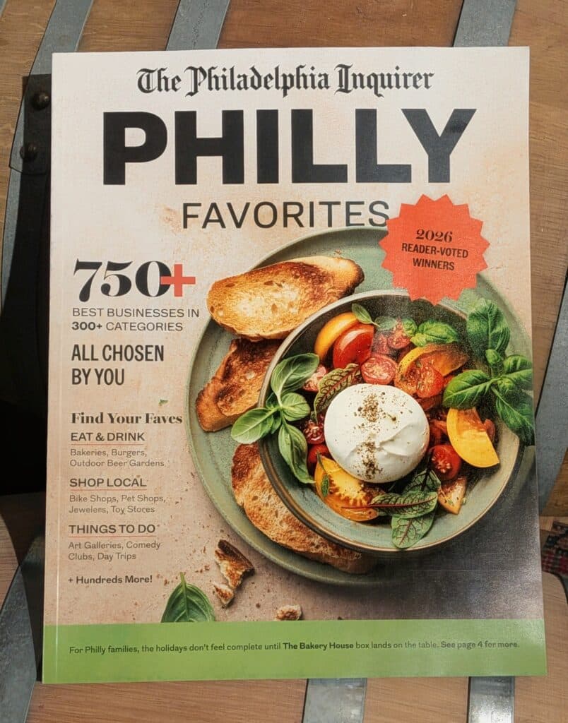 Philadelphia Inquirer Philly Favorites 2026 magazine cover