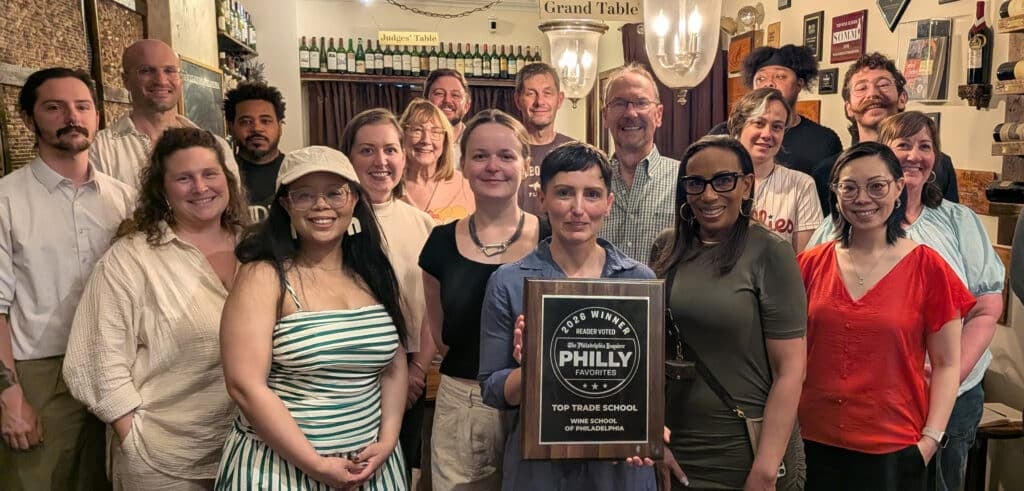 Team holding Philly Favorites 2026 award plaque