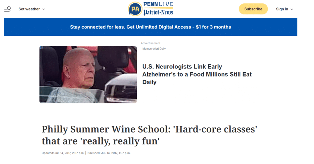 PennLive Looks Inside the Wine School’s Accelerated Sommelier Program