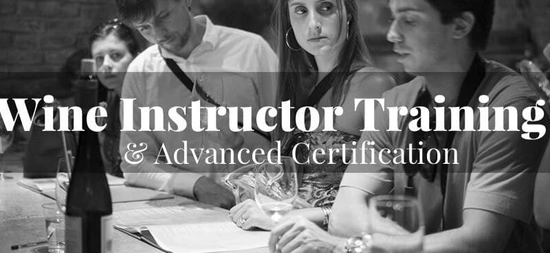 wine instructor training